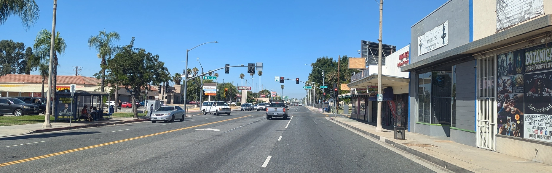Street view of a typical California neighborhood, where cash buyers often purchase homes as-is
